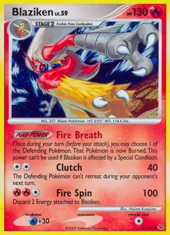 Blaziken — Platinum 3