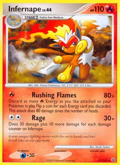 Infernape — Platinum 31