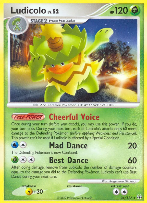 Ludicolo — Platinum 34