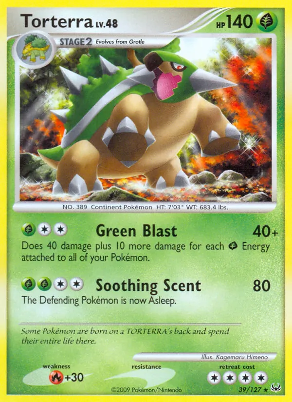 Torterra — Platinum 39
