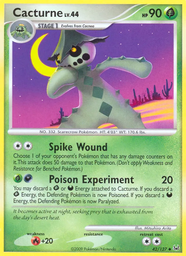 Cacturne — Platinum 42