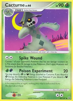 Cacturne — Platinum 42