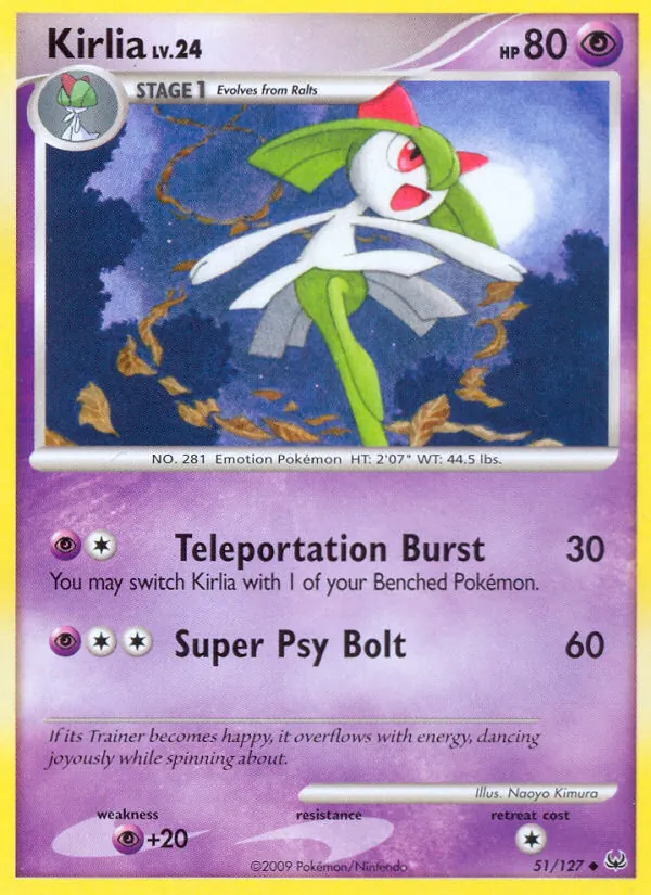 Kirlia — Platinum 51