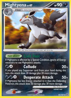 Mightyena — Platinum 54