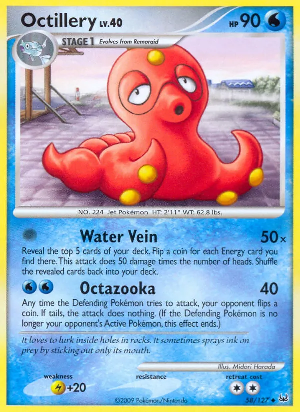 Octillery — Platinum 58