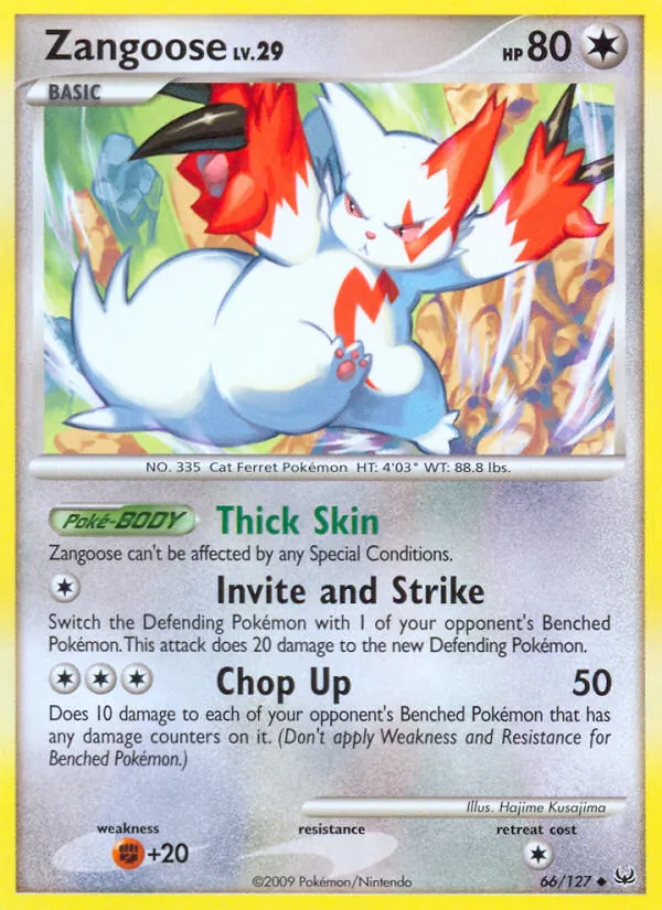 Zangoose — Platinum 66