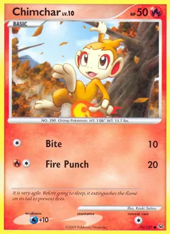 Chimchar — Platinum 70