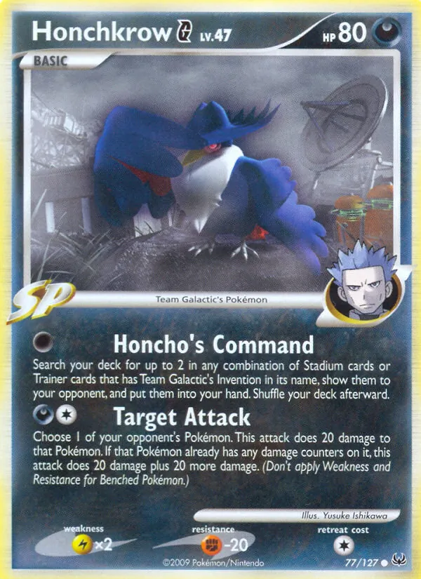 Honchkrow G — Platinum 77
