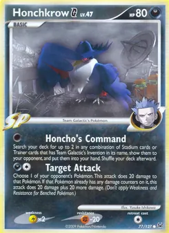 Honchkrow G — Platinum 77
