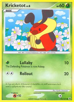 Kricketot — Platinum 78