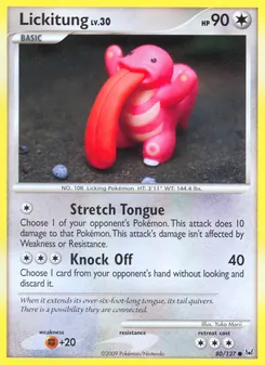 Lickitung — Platinum 80