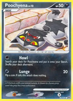 Poochyena — Platinum 86
