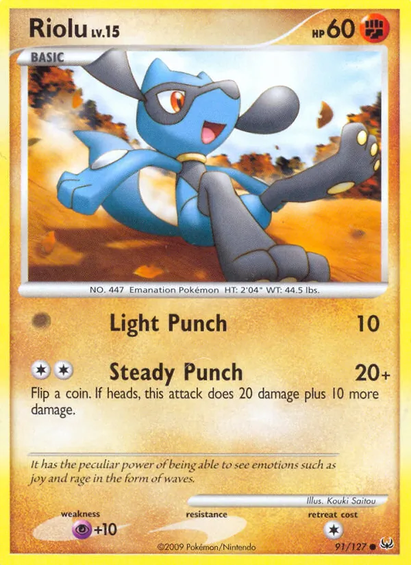 Riolu — Platinum 91