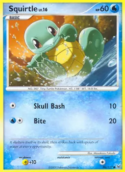 Squirtle — Platinum 96