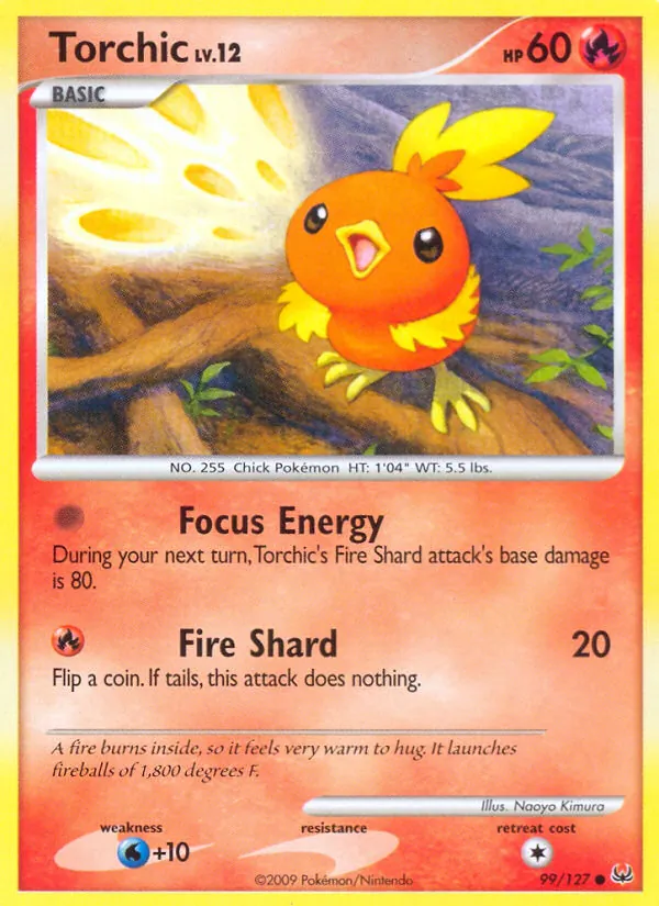 Torchic — Platinum 99