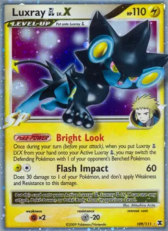 Luxray GL LV.X — Rising Rivals 109