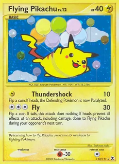 Flying Pikachu — Rising Rivals 113