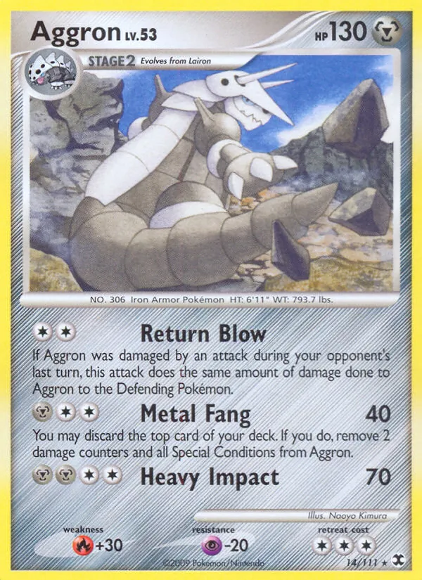 Aggron — Rising Rivals 14