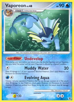 Vaporeon — Rising Rivals 34