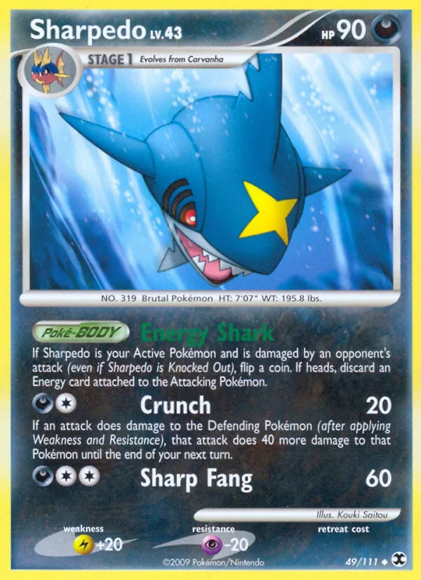 Sharpedo — Rising Rivals 49