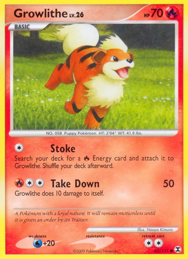 Growlithe — Rising Rivals 63
