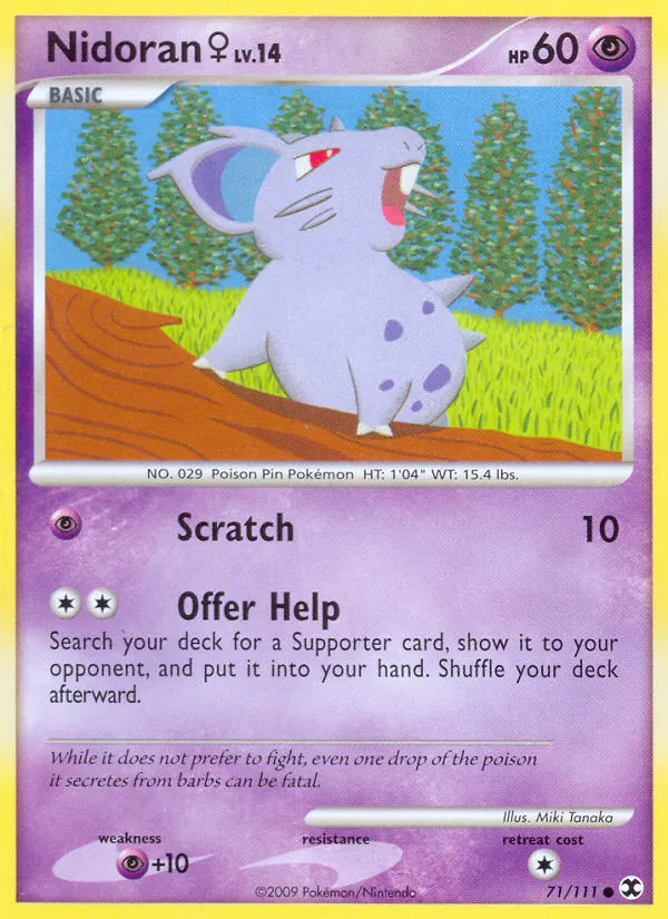 Nidoran ♀ — Rising Rivals 71