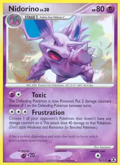 Nidorino — Rising Rivals 74