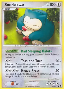 Snorlax — Rising Rivals 81