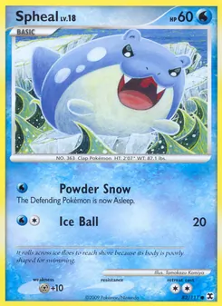 Spheal — Rising Rivals 82