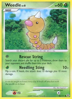 Weedle — Rising Rivals 86