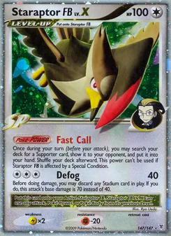 Staraptor FB LV.X — Supreme Victors 147