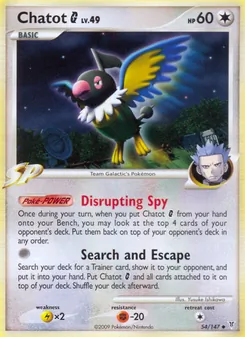 Chatot G — Supreme Victors 54