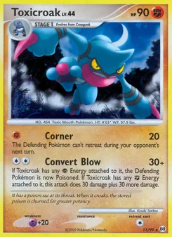 Toxicroak — Arceus 11