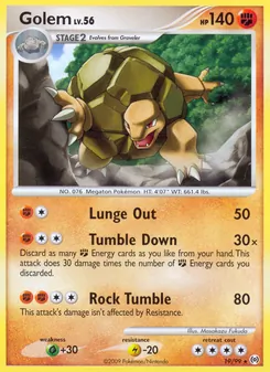Golem — Arceus 19