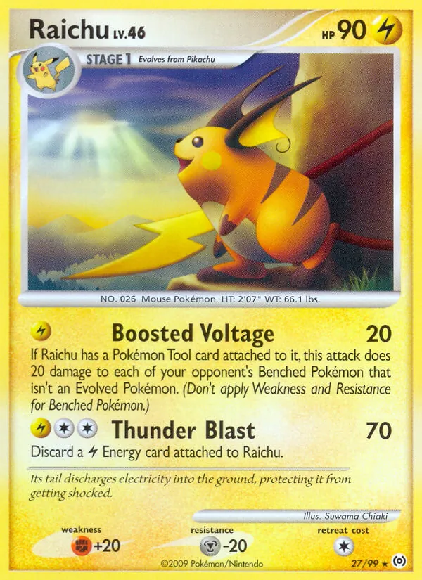 Raichu — Arceus 27