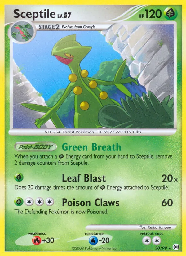 Sceptile — Arceus 30