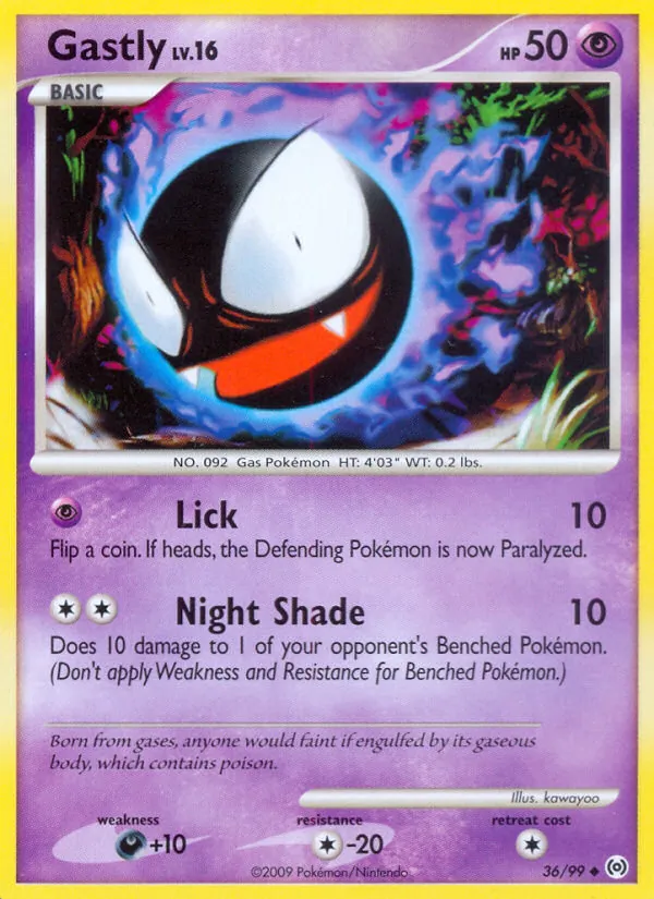Gastly — Arceus 36