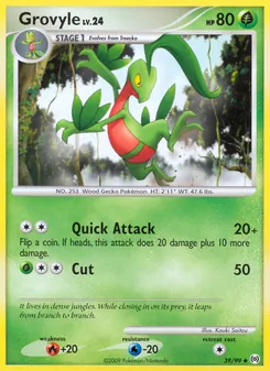 Grovyle — Arceus 39