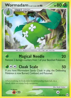 Wormadam Plant Cloak — Arceus 49