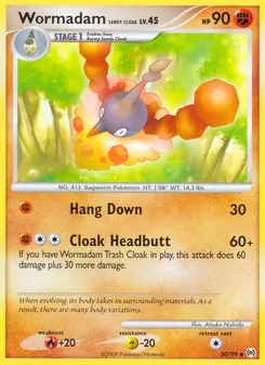 Wormadam Sandy Cloak — Arceus 50