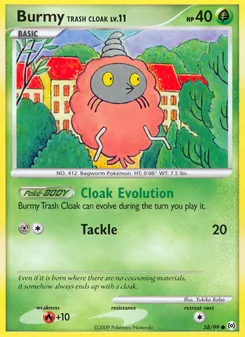 Burmy Trash Cloak — Arceus 58