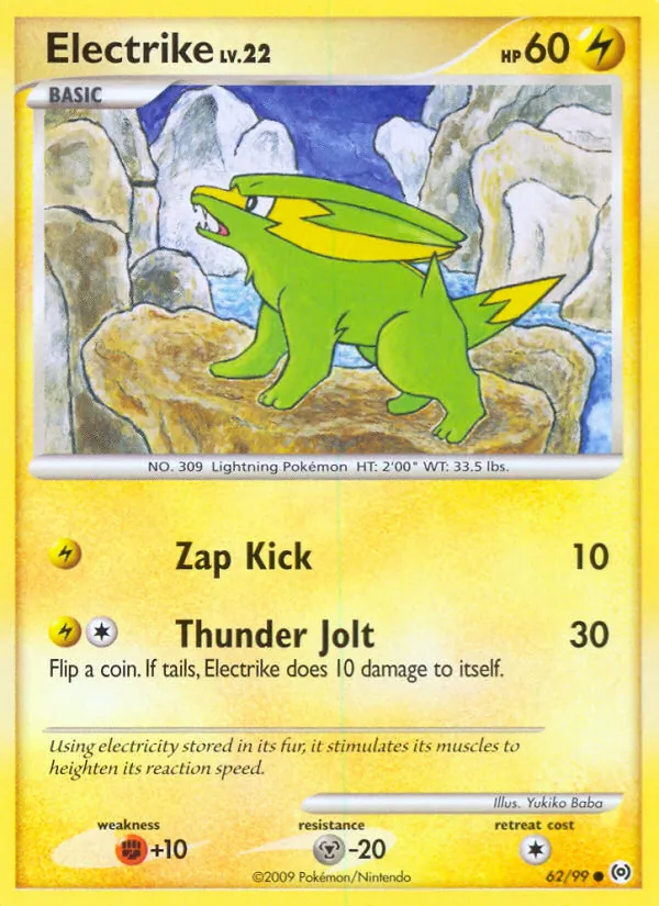 Electrike — Arceus 62