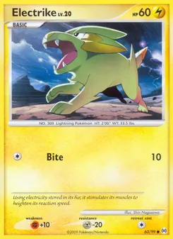 Electrike — Arceus 63