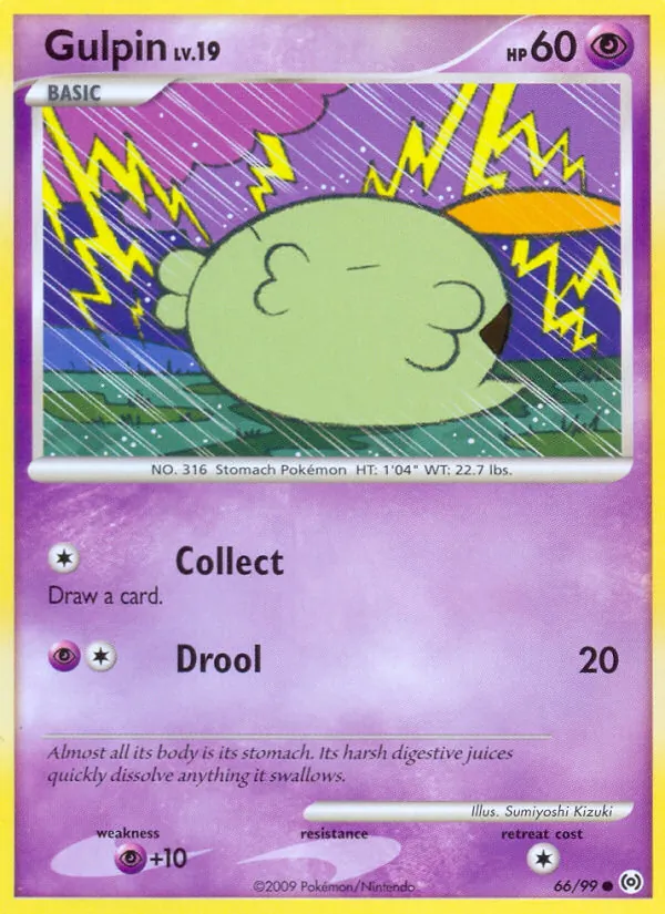 Gulpin — Arceus 66