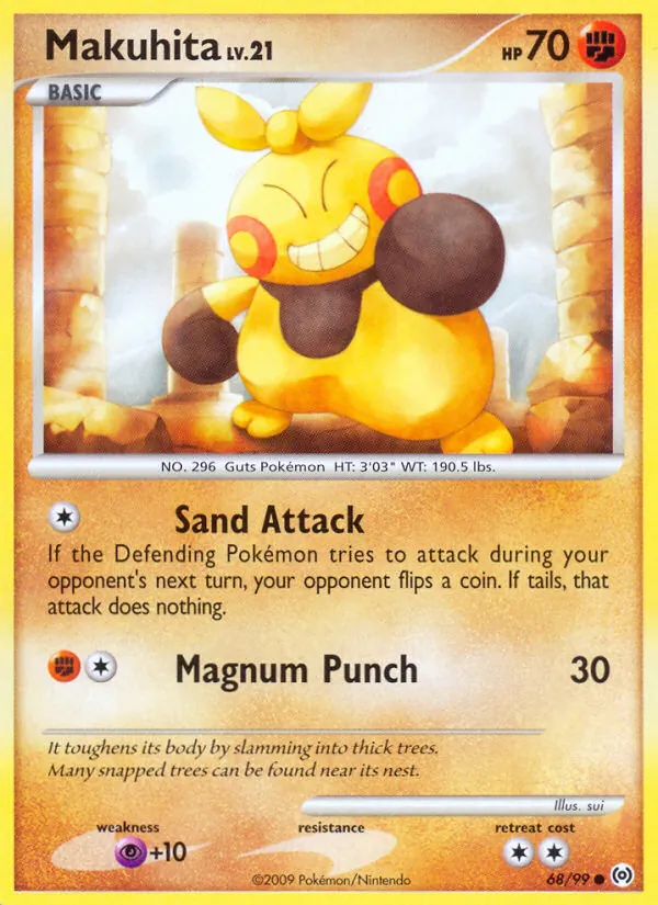 Makuhita — Arceus 68