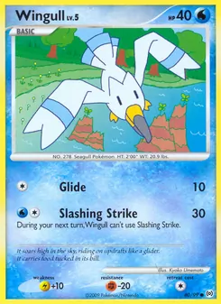 Wingull — Arceus 80