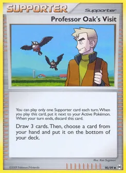 Professor Oak's Visit — Arceus 90