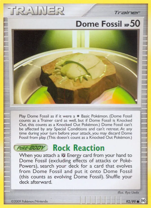Dome Fossil — Arceus 92