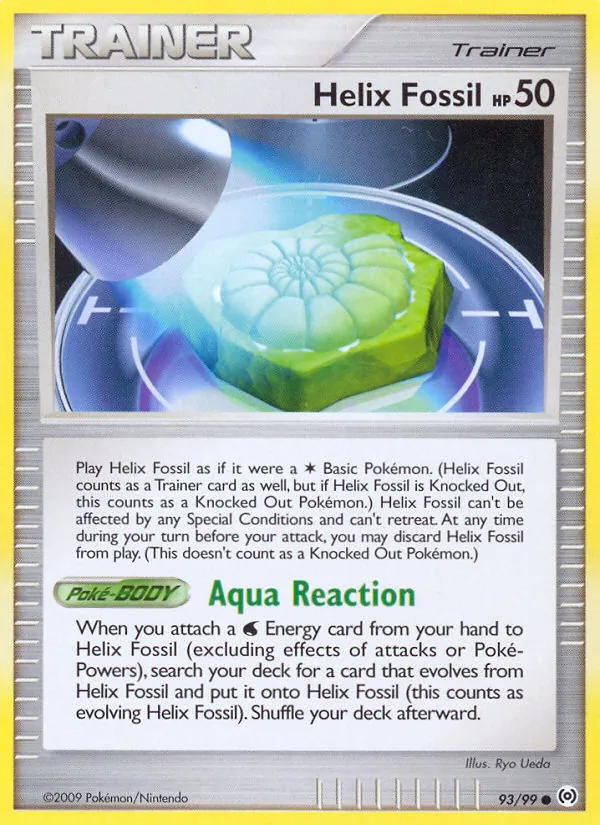 Helix Fossil — Arceus 93