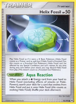 Helix Fossil — Arceus 93